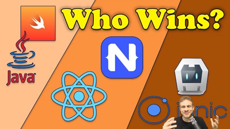 React Native vs Ionic vs NativeScript vs Android/ iOS Native Apps